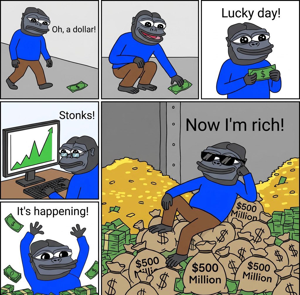 CRYPTOPROF101's tweet photo. It happened before it’s gonna happen again 
Believe #MONKE IS YOUR FATHER 
@monke_meme_eth https://t.co/3fR0blPn6v