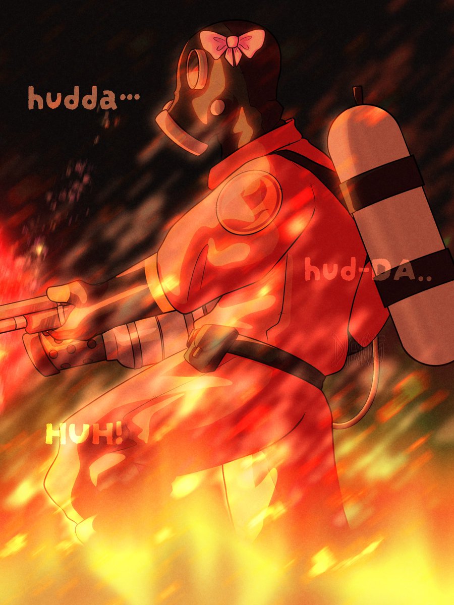 die4690's tweet photo. Hudda hudda huh!! Hudda hudda huh! Hudda hudda huh ❤️🔥🦄

#teamfortress #teamfortress2 #tf2pyro #tfpyro #pyro https://t.co/OaOEgm1OTM
