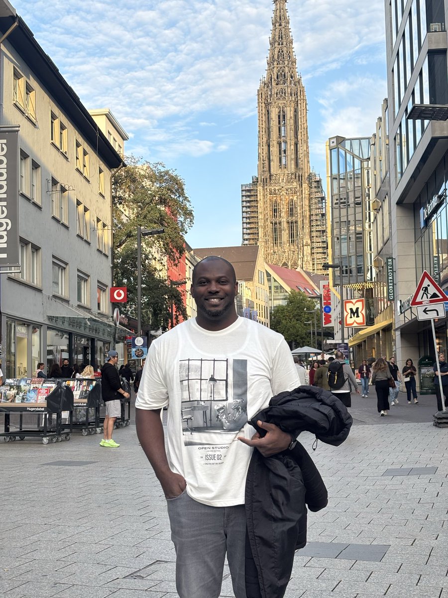 winexviv's tweet photo. Today, I visited Albert Einstein’s birthplace in Ulm, Germany. Also nearby is Ulm Minster, the tallest church in the world.

The original building where Einstein was born was destroyed during the Second World War. A memorial now marks the exact location, ensuring that his birthplace and legacy are never forgotten.

Albert Einstein is the father of the theory of relativity, making him one of the greatest scientists the world has ever known.

This environment smells and feels like science.

There is something powerful about standing where one of the greatest scientific minds in human history began his journey.