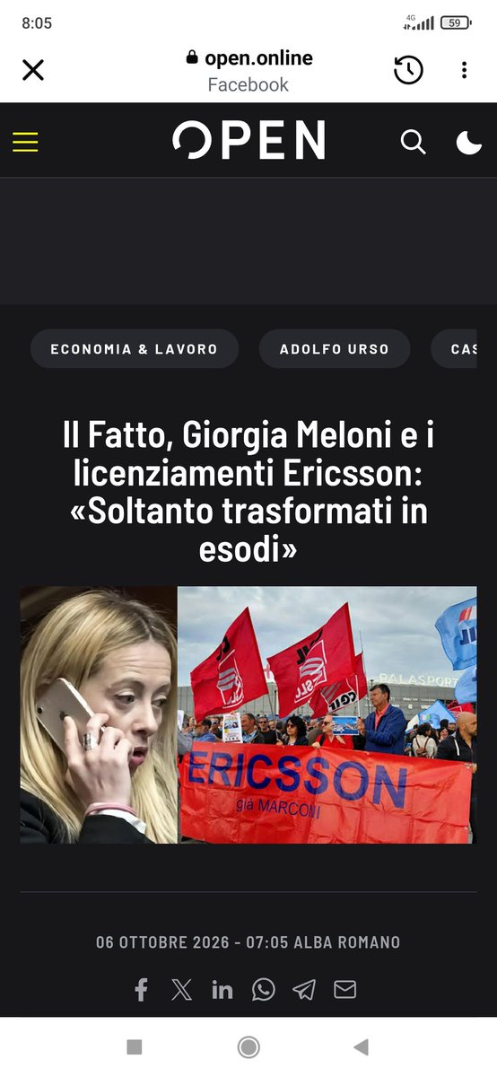 Dtm2008Micaela's tweet photo. @povcomunisti_ La presa per il culo della meloni https://t.co/Ult4yoFfu3