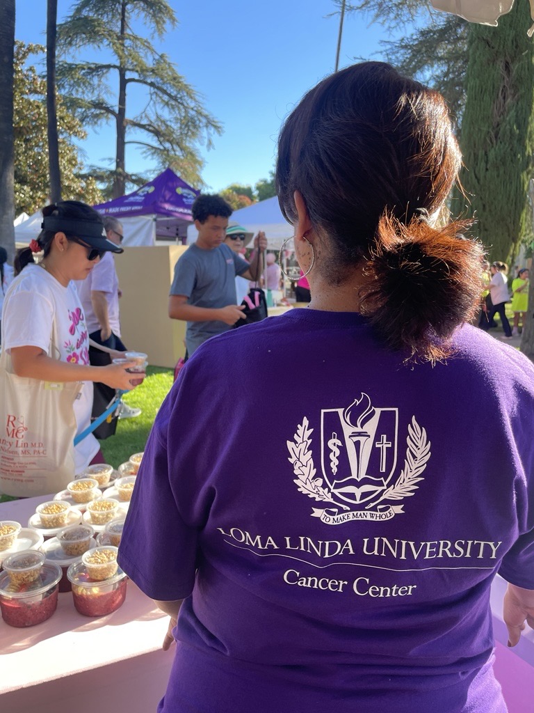 LLUHealth's tweet photo. What an incredible day at the annual Believe Walk! 💜

Our Cancer Center team enjoyed meeting so many members of the community at our booth, sharing information, connecting with families, and joining in a day dedicated to hope and support. https://t.co/ae1CWITUgX
