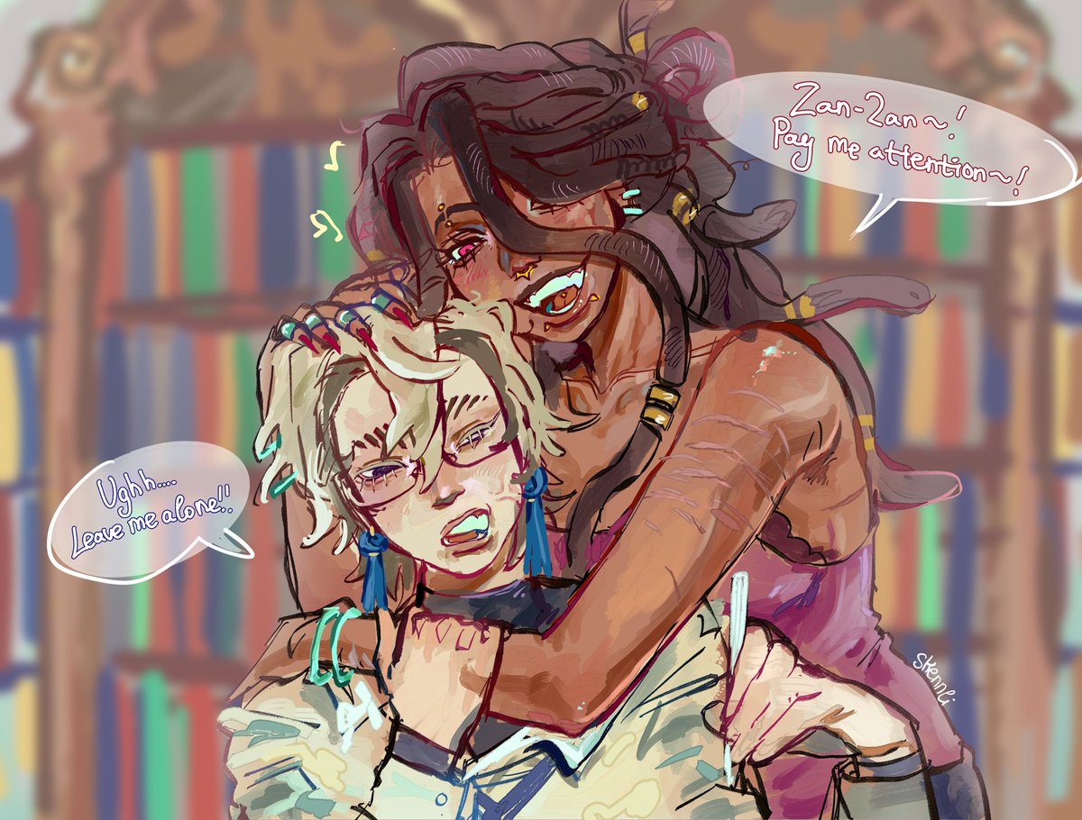 skennli's tweet photo. Day 6: College AU
#janka #femJankatober https://t.co/jzgJoij1n7