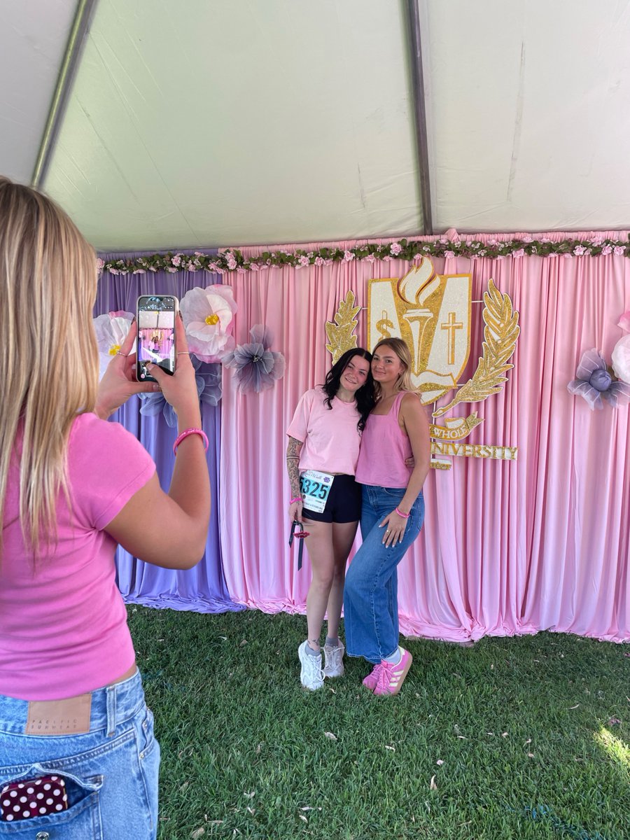 LLUHealth's tweet photo. What an incredible day at the annual Believe Walk! 💜

Our Cancer Center team enjoyed meeting so many members of the community at our booth, sharing information, connecting with families, and joining in a day dedicated to hope and support. https://t.co/ae1CWITUgX
