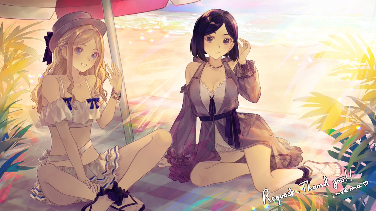 oneemasan's tweet photo. marion &amp; cordelia requests ✨ https://t.co/ft10eiNuOU