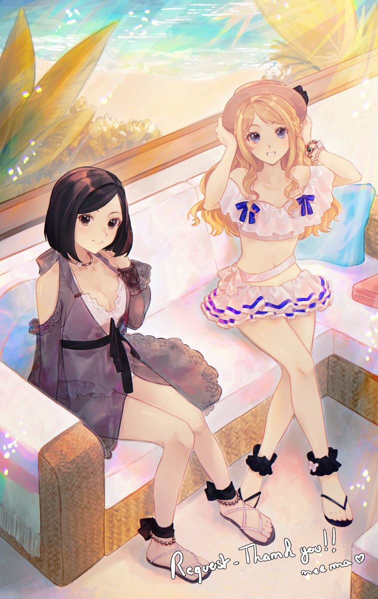 oneemasan's tweet photo. marion &amp; cordelia requests ✨ https://t.co/ft10eiNuOU