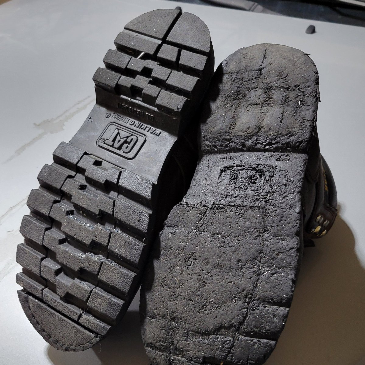 UtahFlatRanger's tweet photo. My boots look like this so Walter and Carol can live like that. https://t.co/gU6xfZkC3T