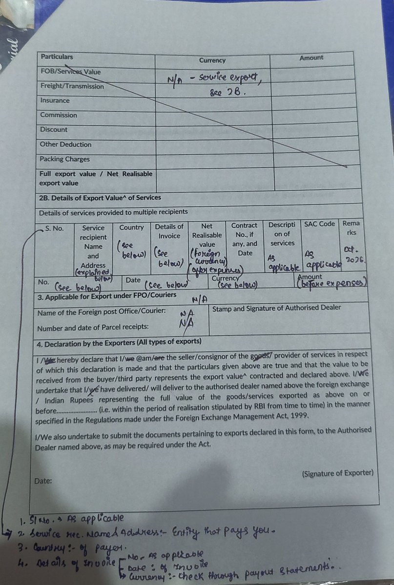 Dhairya__tweets's tweet photo. Foreign payouts come with confusing paperwork.
Here's my attempt to explain how to fill the EDF simply. https://t.co/PcjmJvc3YX