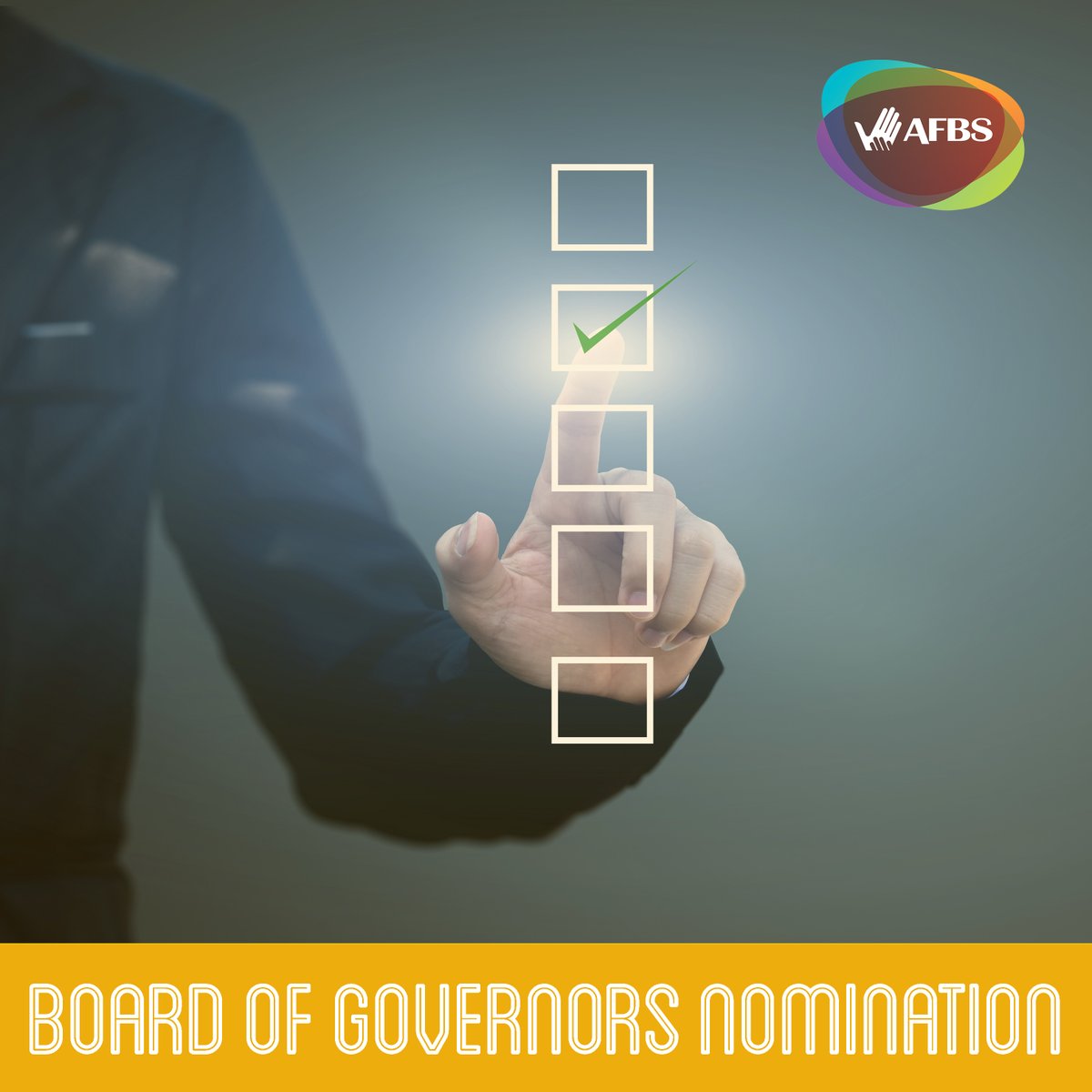 AFBSCanada's tweet photo. 📣 AFBS Members in Central & Western Regions – Have your say & nominate a fellow AFBS Member to sit on our Board. Deadline to nominate is Nov. 2! Check your email for instructions. 📣
#BoardElections #MemberVoice #GetInvolved https://t.co/BRtE2ZwUbP