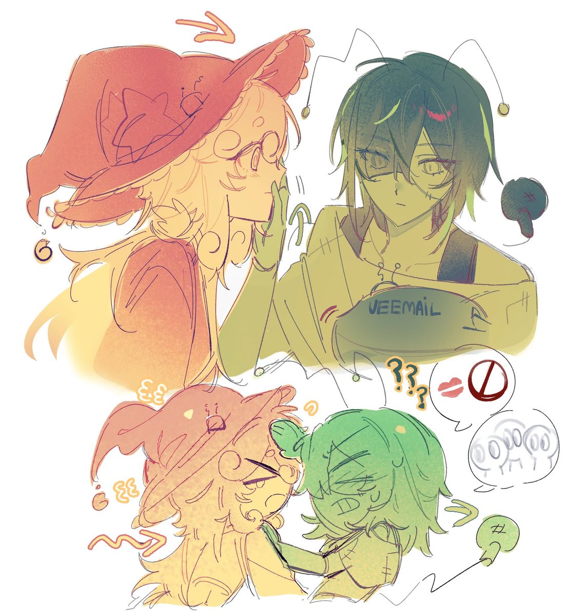 wakyu_watson's tweet photo. Giving kisses #shellvision #dandysworld #vee #shelly https://t.co/jQc6dmnjBV