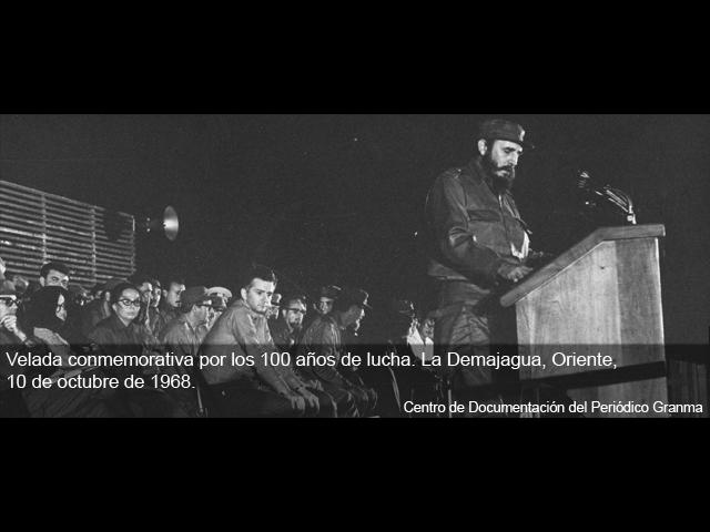 FSoldadodeIdeas's tweet photo. #FidelCastro en la velada conmemorativa por los 100 años del inicio de las luchas por la independencia de Cuba. La Demajagua. Oriente, 10 de octubre de 1968.

https://t.co/QcmpugSuhr
#100AñosConFidel #Cuba #SomosContinuidad #RevoluciónCubana https://t.co/R98iY1LnqK