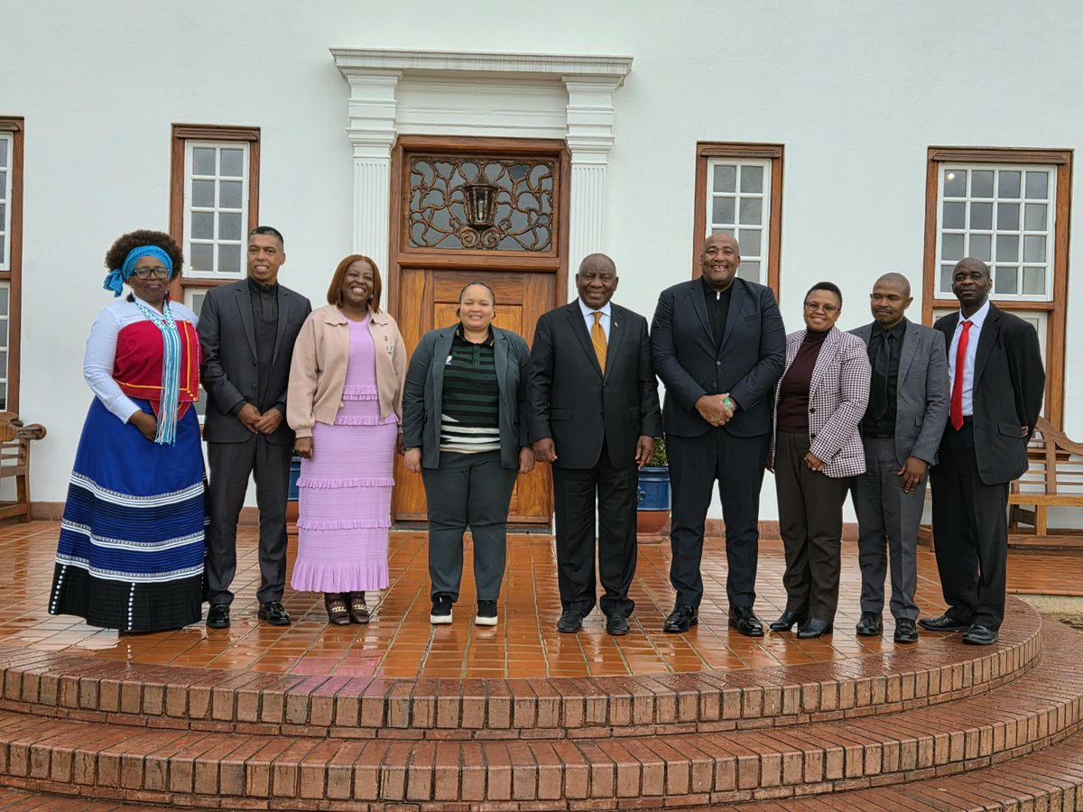 PresidencyZA's tweet photo. President @CyrilRamaphosa undertakes Ministerial Appraisals of Members of the National Executive as part of efforts to strengthen transparency and accountability in government.
 
On 30 September 2026, the President met with the Minister of Sport, Arts and Culture, Mr Gayton McKenzie, for a performance appraisal.
