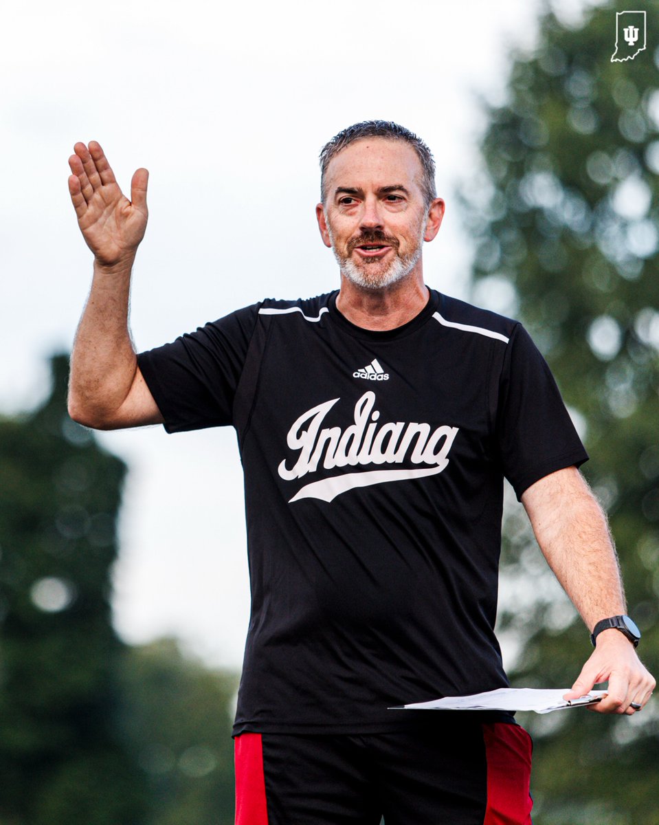 IndianaXCTF's tweet photo. Thankful for the leaders who guide us every single day. 👟

Happy National Coaches Day to our IU XC &amp; Track coaches! Thank you for all you do for our student-athletes. 🔴⚪️ https://t.co/wJySgDm9me