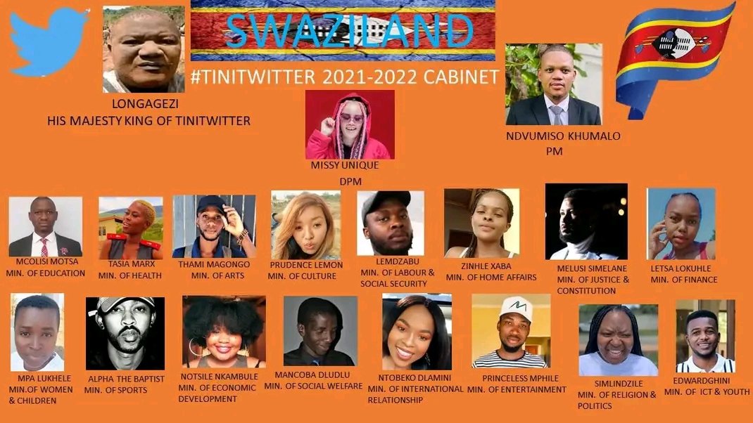 RealCebolenkosi's tweet photo. Our Twitter cabinet before the transformation of the platform to X.
S/O to these accounts who established #TiniTwitter https://t.co/AstFIlgtyE