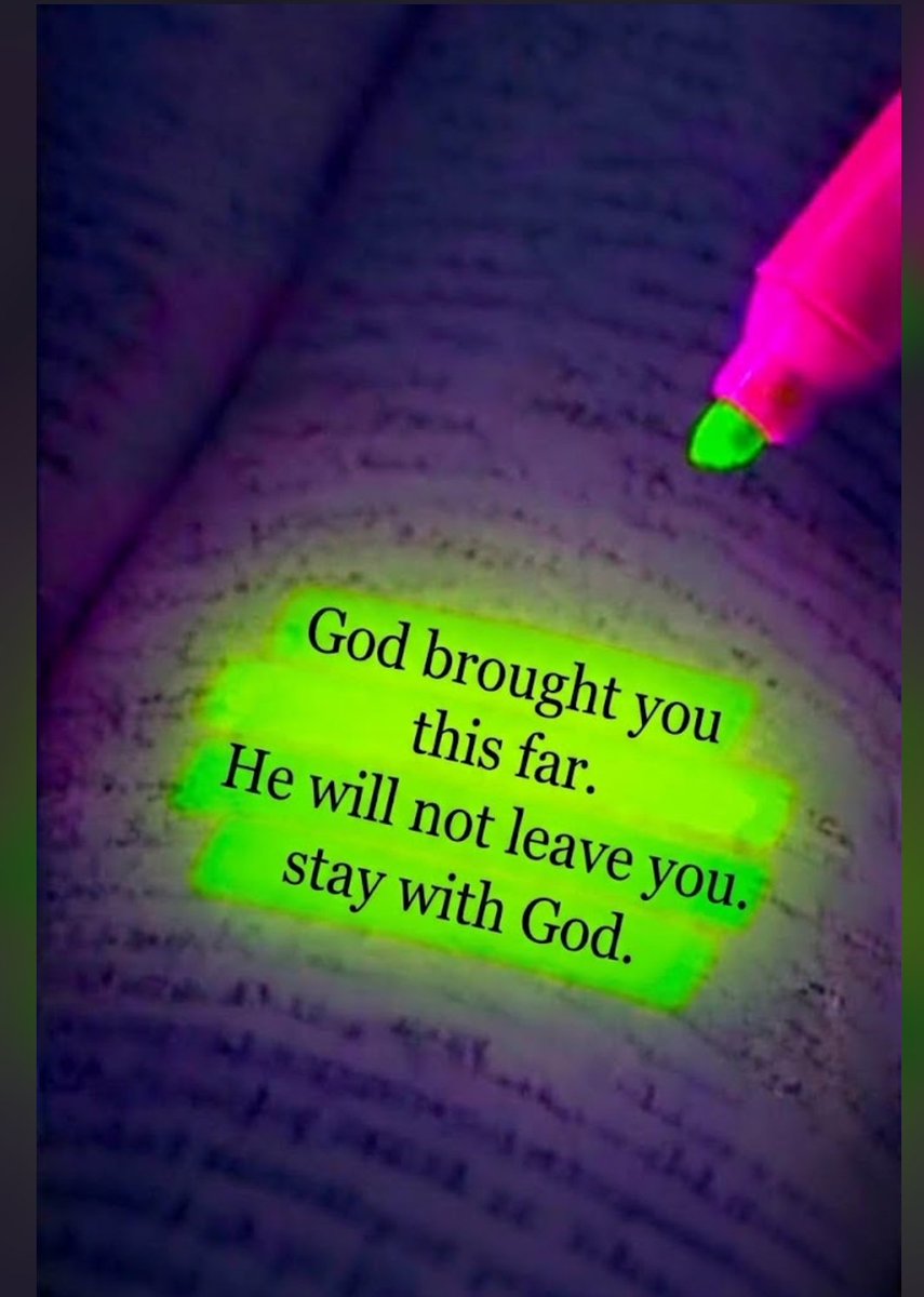 ObedArchimedes's tweet photo. God did not bring you this far to leave you. https://t.co/emtluEdN8y