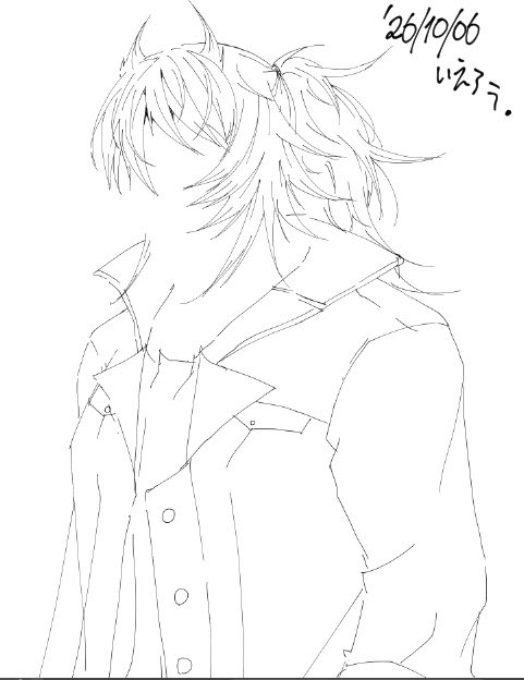 yeah_low0x0's tweet photo. (なんか久しぶりに桐を描いてる気がする…)
(トレカの絵で緑の上着似合うって分かったらそりゃあ着せるよね鉄█団のジャケット…) https://t.co/0bJXj484vx