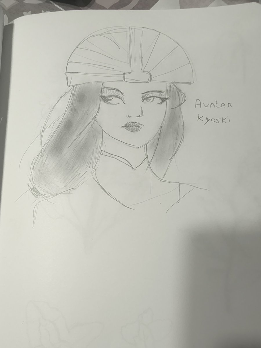 proserpina2007's tweet photo. While I wait for the Avatar Seven series to come out, I did some drawings ❤️
#Nisha
#pavi
#AvatarKyoshi
#avatar 
#SevenHavens https://t.co/LCucrn92t6