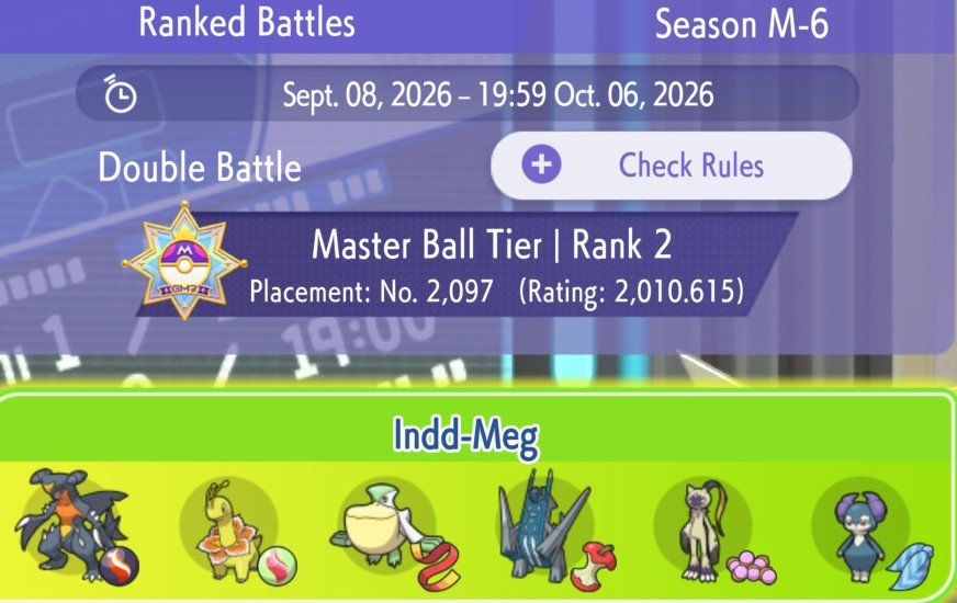 MrSteelixYT's tweet photo. MEGANIUM IS LOWKEY GOOD!🔥

I was able to take this team to Top 500 on Showdown with two separate accounts and broke 2000 elo on the in-game ladder!

Some thoughts about the team: https://t.co/1J5RV4zLpH