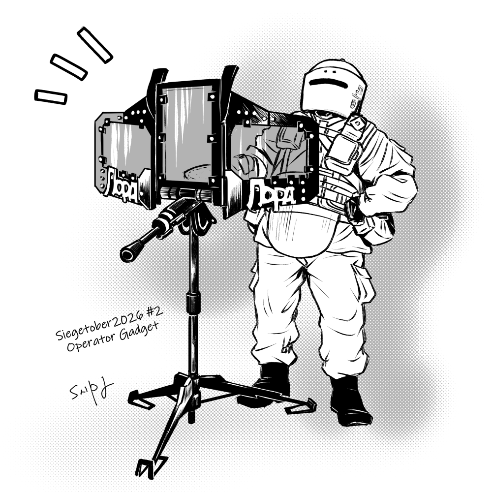 shinpei_alpha's tweet photo. 固定式LMG
#siegetober #RainbowSixSiege https://t.co/piwGUkoVSa