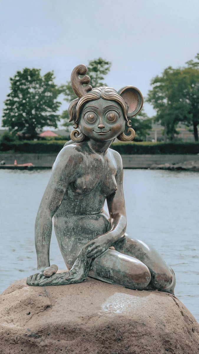 Anthony_Ant2017's tweet photo. Ant2017 - The Little Lizzie Statue 🧜‍♀️🐭🦌
#Azeroid #Lizzie #Lizzie #Ant2017 #Artshare #Artwork #Drawing #DigitalDrawing #OwnCharacter #OriginalCharacter #OC #Mascot #Anthro #Hybrid #Deer #Mouse #Realistic #Monument #Landmark #Statue #Sculpture #TheLittleMermaid https://t.co/X6grrZOIUE
