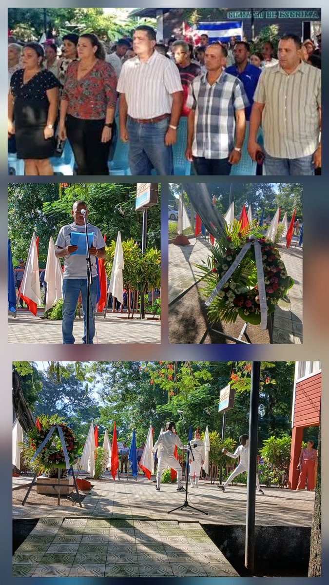 YelenysLasTunas's tweet photo. El pueblo de #LasTunas rinde tributo a las 73 víctimas del horrendo crimen de Barbados
#NiOlvidadosNiMuertos 
#CubaViveEnSuHistoria https://t.co/UWKbmiaOgr
