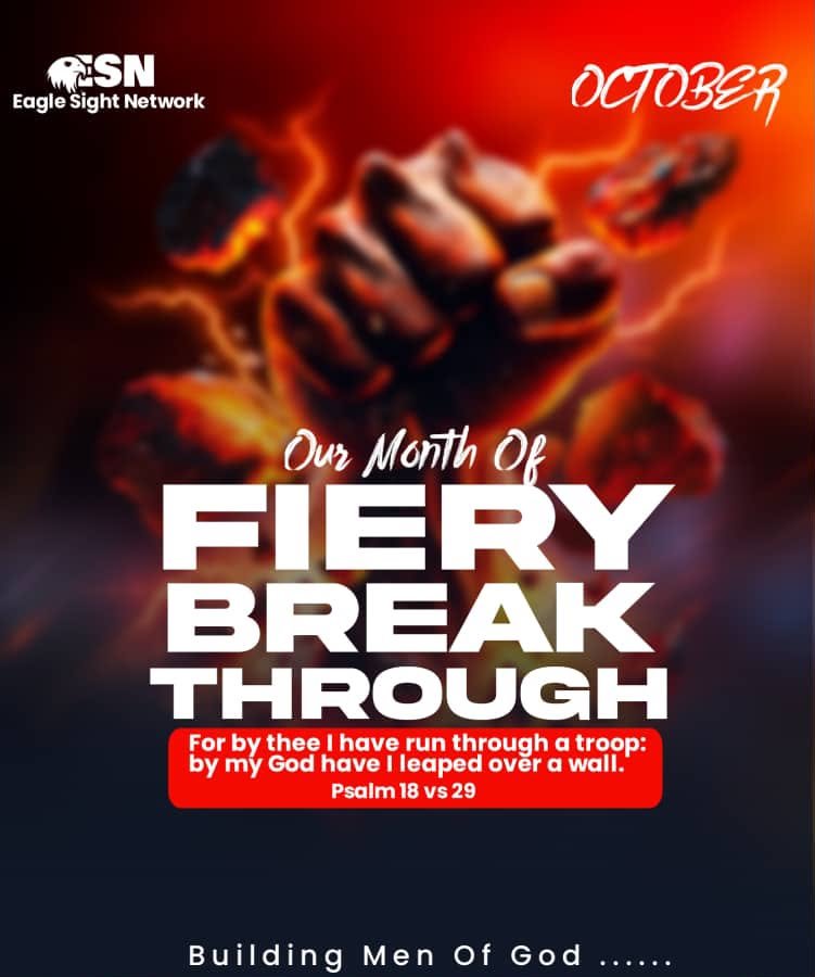 ESNAwka's tweet photo. OUR MONTH OF FIERY BREAK THROUGH 🔥 🔥 

Psalm 18:29 "for by thee I have run through a troop, by my GOD have I leaped over a wall"

OUR MONTH OF FIERY BREAKTHROUGH 🔥 🔥 https://t.co/GX3yf4btBf