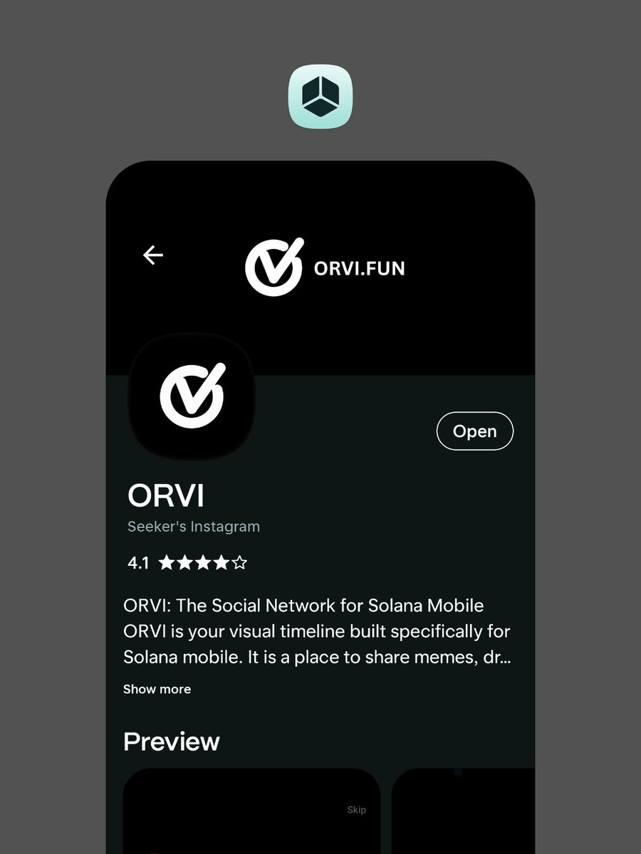 Orviapp's tweet photo. We are live on @solanamobile dApp store.

Free entry for .skr users! https://t.co/uzIZJZOiLQ