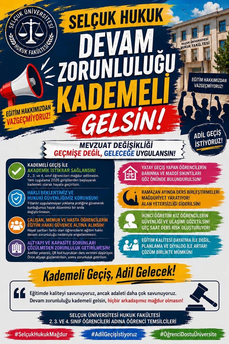 yinemimeltem's tweet photo. #selcukhukuk #suhfyoklamayikaldir #suhfyoklamahayir @bakbulutberrin @latifselvi42 @hukukveekonomi @hukuk_haberleri @goygoyhukuk @hukukihaber @sahinmu https://t.co/gMQsirm0yU