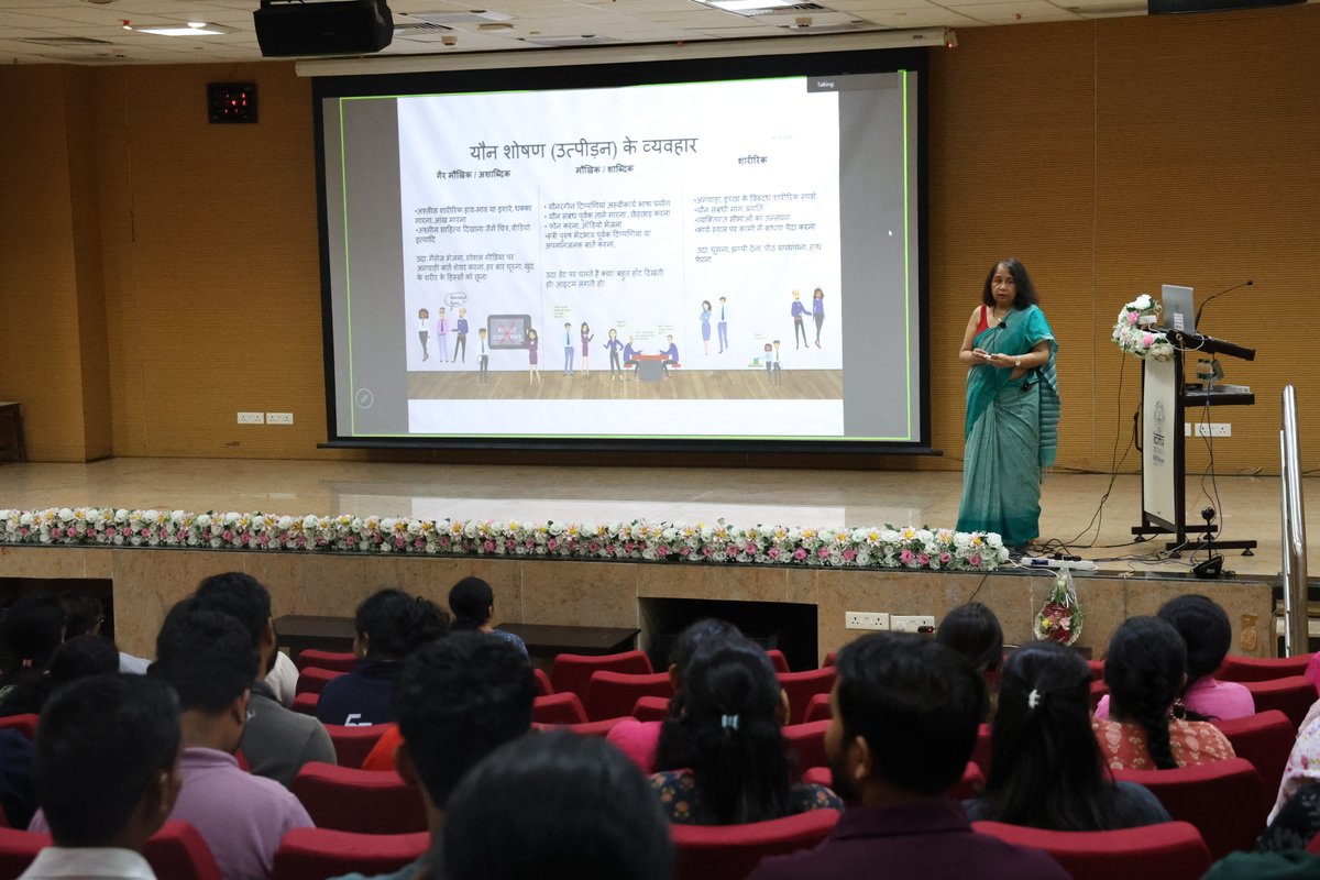 icmrnirwoh's tweet photo. Internal Complaints Committee organised an awareness-cum-sensitization session on Sexual Harassment at Workplace &amp; POSH Act 2013 by external expert Mrs. Vidula Patil. 225 participants joined the interactive session offline and around 100 attended online. https://t.co/6TMy69Ex1P