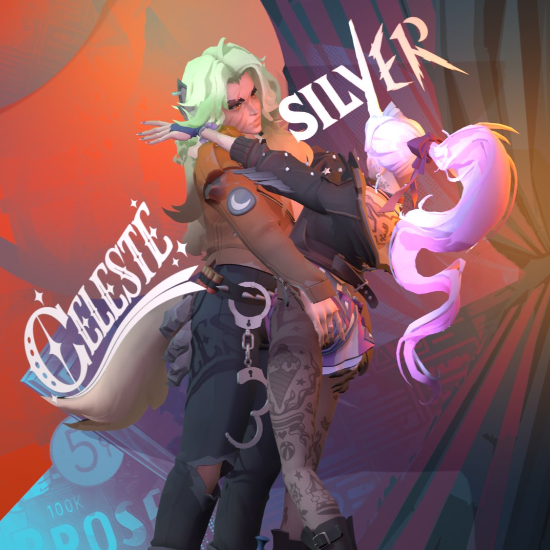 Evrenrw1's tweet photo. you think she likes you?

#celeste #silver #deadlock https://t.co/ifX8zPtb1V