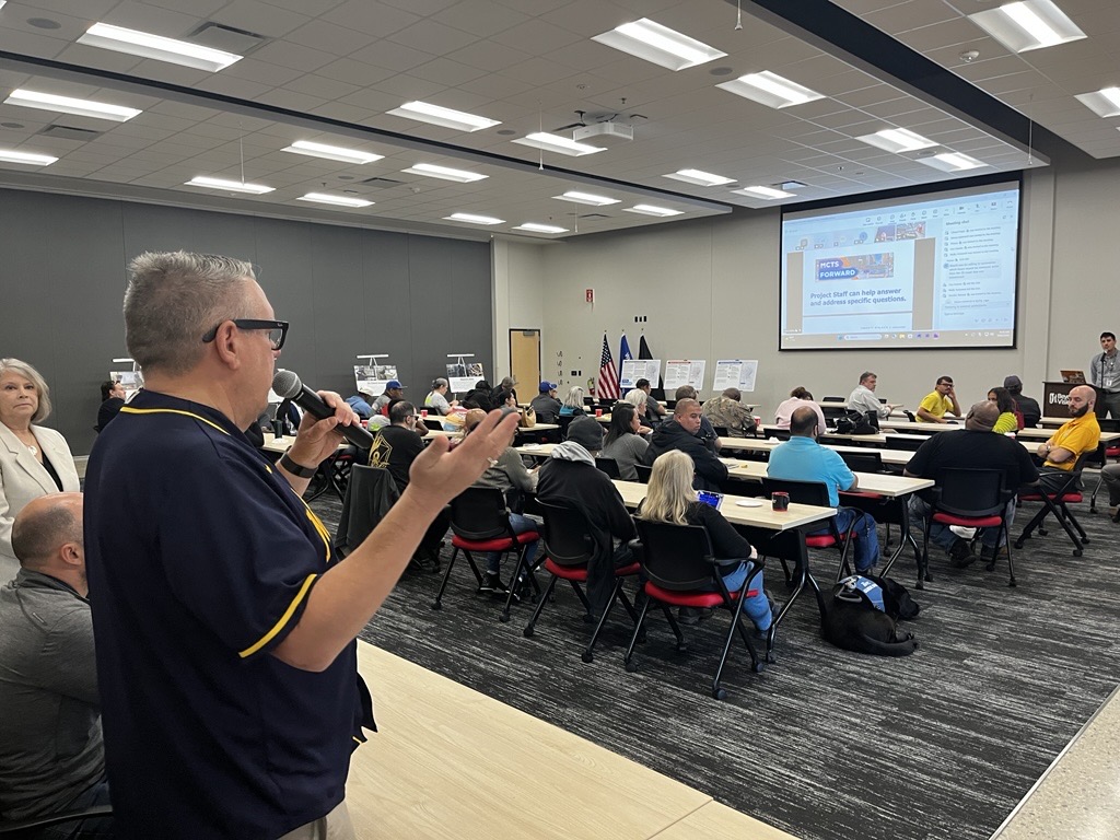 BeyondVision_WI's tweet photo. Today we welcomed representatives from the Milwaukee County Transit System (MCTS) for an open discussion.

Thank you to everyone who showed up, asked questions, and shared how these changes could impact daily life. 

Let’s continue to stand together and make our voices heard. https://t.co/ZxR594eocQ
