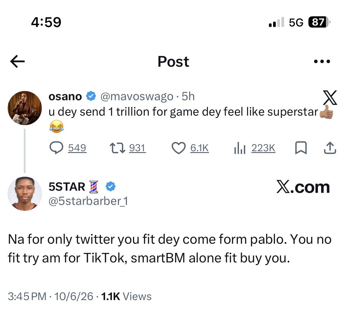 yung_dml's tweet photo. Wetin dey do kilo mene and this Lagos life liadis😂😂 https://t.co/2YjiAHC4d4