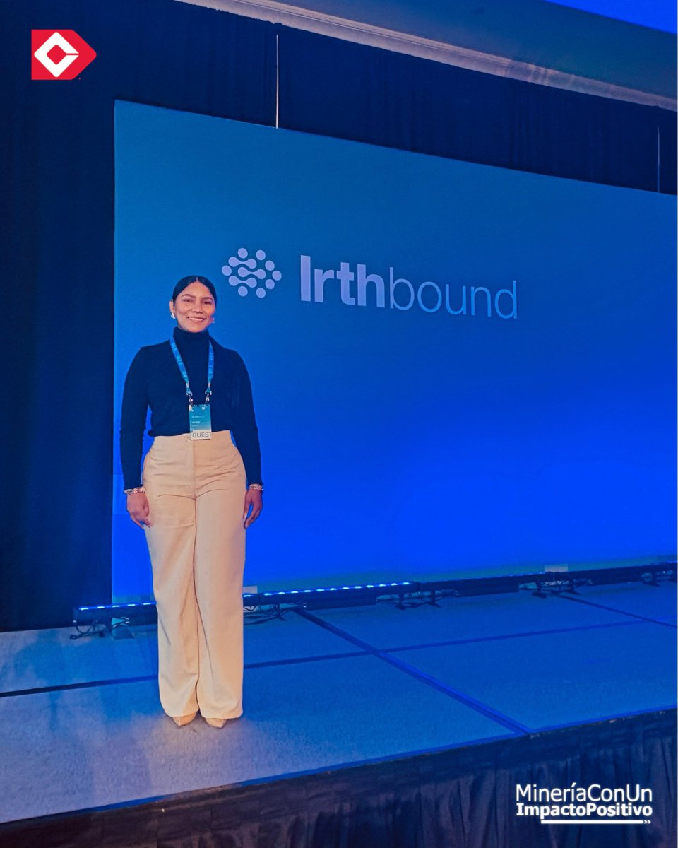 DrummondLtdCo's tweet photo. 🗣️¡Estamos presentes en #Irthbound, en New Orleans! Leda Muñoz, analista de nuestro Sistema de Atención al Ciudadano, participará en el panel “Fortaleciendo la gestión social a través de la acción”. https://t.co/tA7eM9c93D