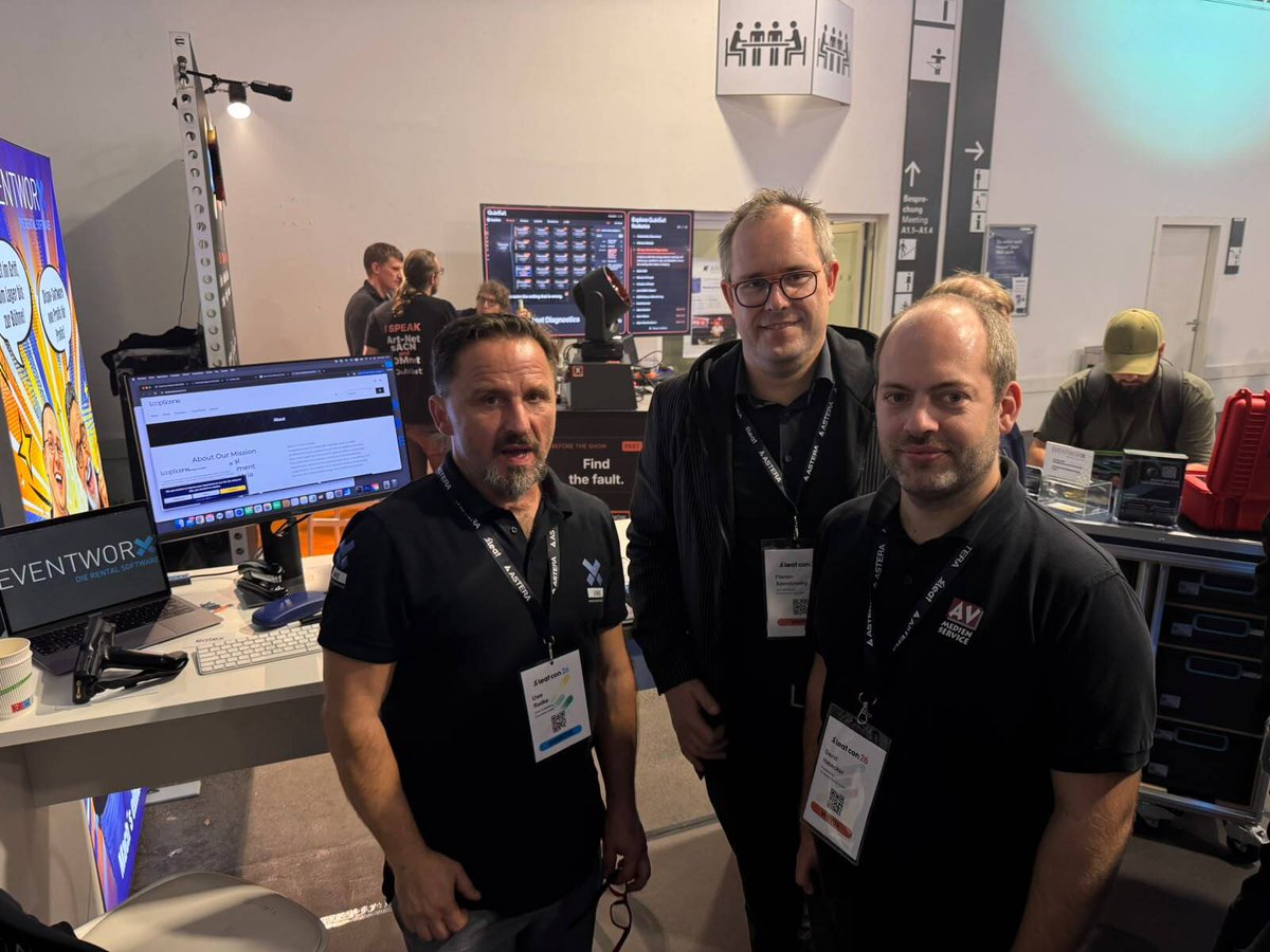 eventworxberlin's tweet photo. Junge, Junge ... wat für’n Einstand!
Tag 1 auf der LEaT in Hamburg war super. Bude voll, Hütte am Brennen und nur juti Leute am Start.
Es war uns ein Fest!
Bis morgen, Halle A1, Stand A01!
#leatcon26 #leatcon #leatcon2026
#eventtechnology, #eventindustry https://t.co/GIJsLZZmJM