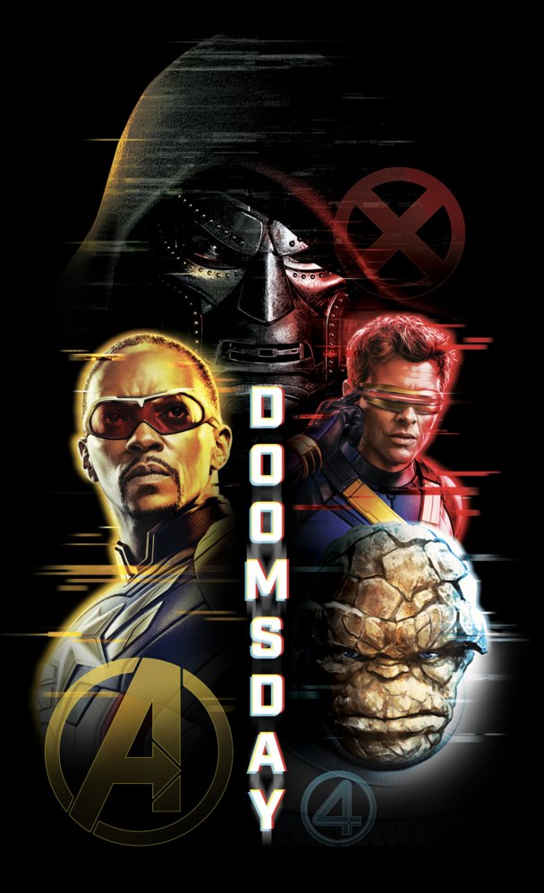 DoomArchive's tweet photo. New promo art for Avengers: Doomsday https://t.co/HQEnylgrwJ