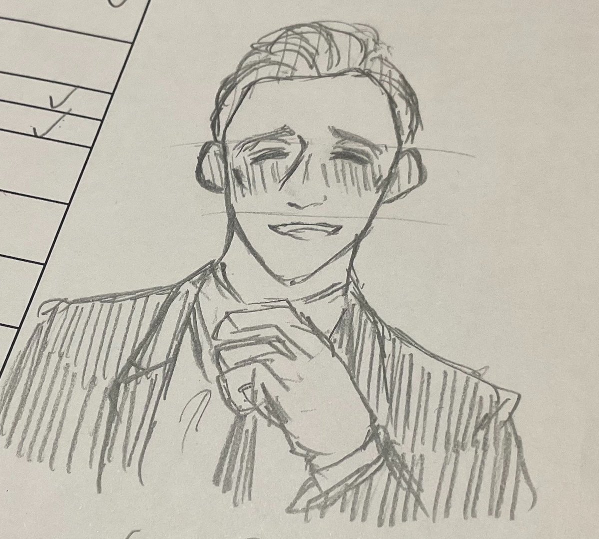39twh's tweet photo. これこっちのアカウントに載せてなかったんだ！？
2025年3月に描いたそうです…！
テレビ番組でイジられてるトムくん https://t.co/geqndy9nI3