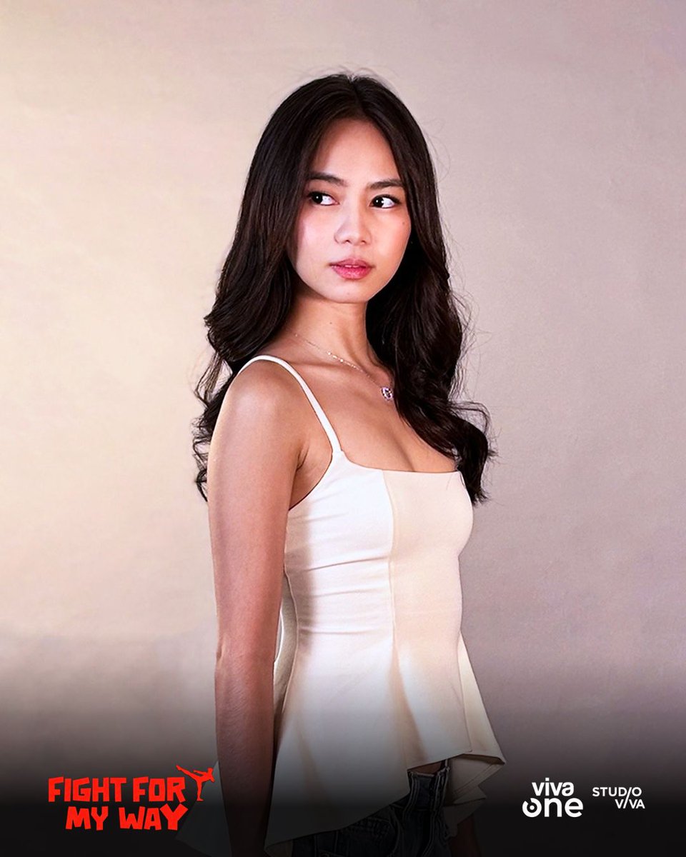 StudioVivaPH's tweet photo. Ang FIERCE DREAMER of the group! 😏

Ashtine Olviga takes on a new role as Aira in the Philippine Adaptation of FIGHT FOR MY WAY. 🥊

This November 20, only on Viva One.

#FightForMyWay
#FightForMyWayPH
#VivaOne https://t.co/k0r6akIayJ