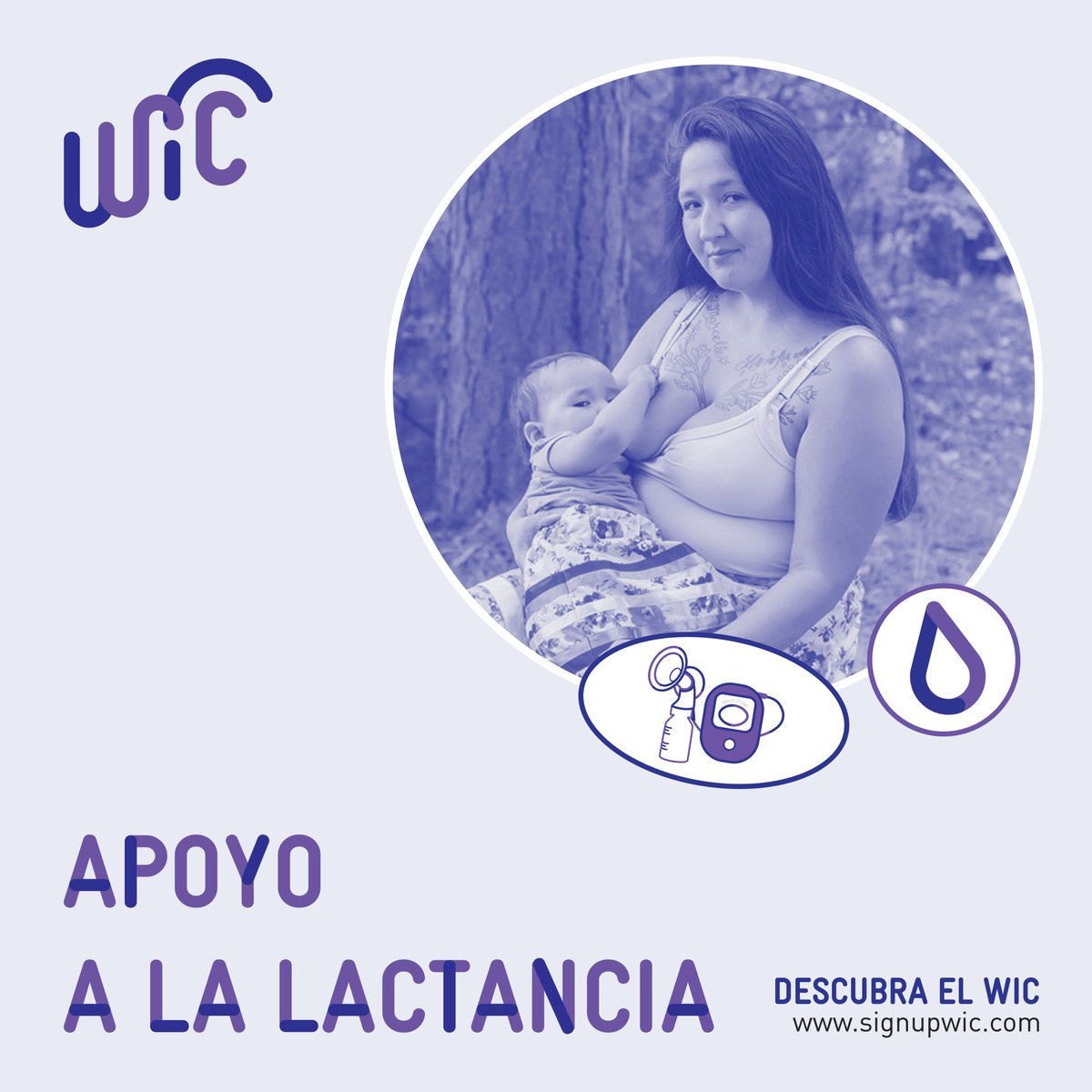 Puentes_SC's tweet photo. El WIC está aquí para brindarle apoyo en sus metas con recursos que pueden incluir:
💗Consejeras de lactancia entre pares que han pasado por lo mismo
💗Asesoras en lactancia con atención especializada
💗Artículos para la lactancia y la extracción de leche

https://t.co/M1XawWAlSS https://t.co/iWnAnL1LYq