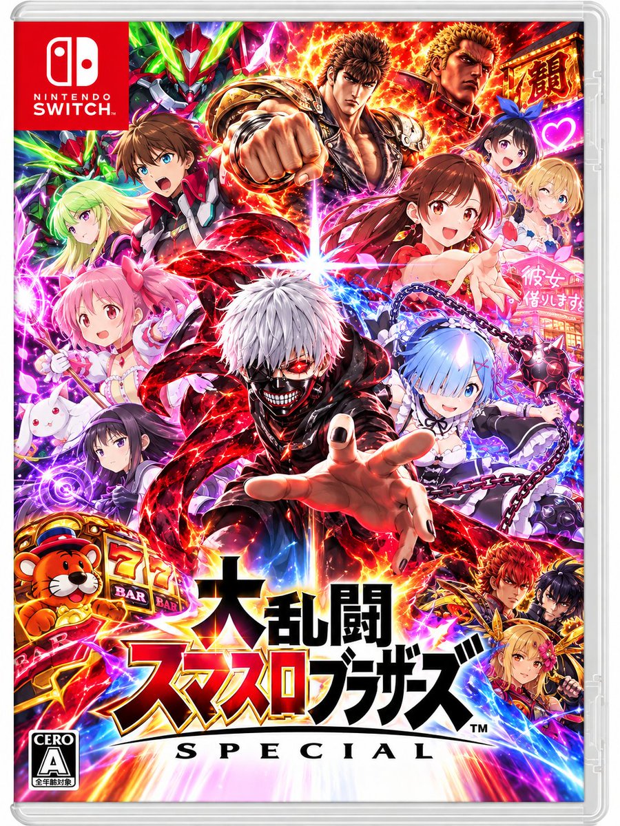 1200065536's tweet photo. ⚠️新発売⚠️

#大乱闘スマスロブラザーズ https://t.co/egUFIOto9e