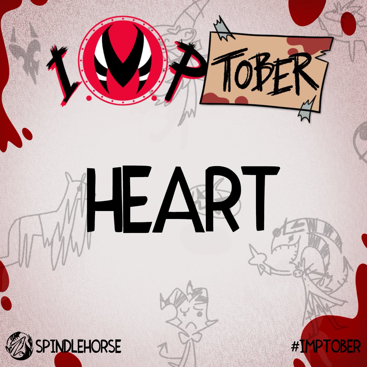 IMPmurderpros's tweet photo. Don't forget your #IMPtober art prompt of the day ❤️ https://t.co/AnOgO5fxHW
