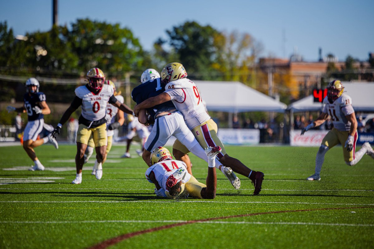 CamMellor's tweet photo. Our @PFN365 highest-graded FCS DT in Week 5:

Rashad Reid, Elon: 89.5
Zalen Watkins, Gardner-Webb: 89.3
Ebony Curry, Youngstown State: 88.5
Aiden Holewski, Mercer: 87.6
Ean Johnson-Kelley, Mercer: 86.8
Brady Fodor, Holy Cross: 86.1
Gideon Spottsville, Alcorn: 86.0
Saeed Moghaddam Adames, Cornell: 85.9
Levi Hoss, Presbyterian: 85.8
Kilas Francis, Grambling: 84.9

📸: @ElonFootball