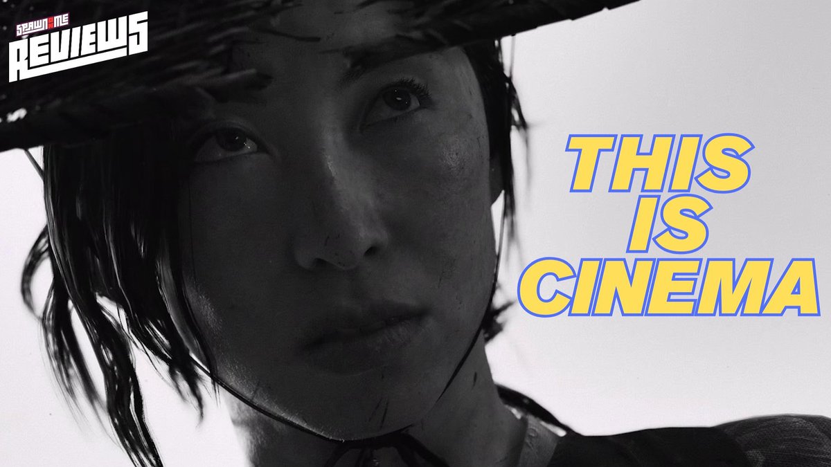 A black-and-white thumbnail from 'Raidotime Reviews' features a close-up of a woman wearing a straw hat, with the text 'THIS IS CINEMA' displayed in yellow and blue lettering on the right.