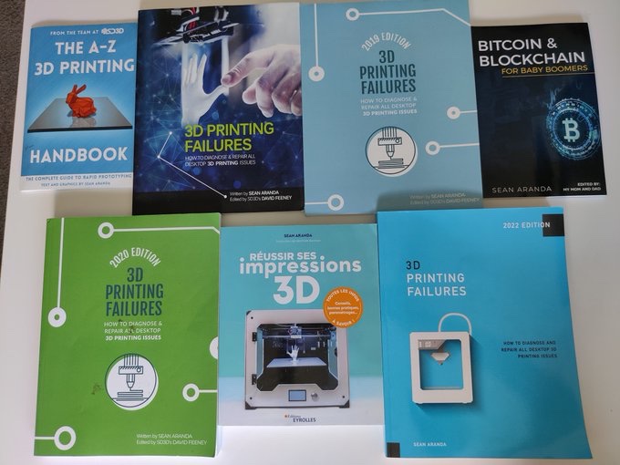 Liberty_Jedi's tweet photo. @3DPrintGeneral No good deed goes unpunished. I hate YouTube and Lawyers. I started 3D printing in 2019-2020. I learned a lot from your videos and BOOK. https://t.co/cN3iWd5OtH