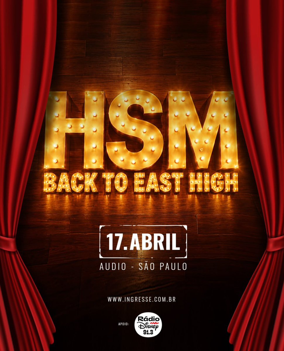felpsgalvao's tweet photo. ATENÇÃO, WILDCATS! 🏀🐾
​São Paulo vai receber o HSM: Back To East High no dia 17 de abril de 2027, na Audio!  
​O evento vai reunir quatro atores do elenco original de High School Musical com direito a painéis de bastidores, autógrafos, fotos e até After Party. https://t.co/JK8oGkA9b0