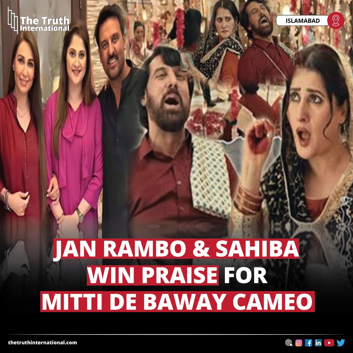 ttimagazine's tweet photo. Jan Rambo & Sahiba Win Praise For Mitti De Baway Cameo
FIND MORE: https://t.co/U8ZKLJS0Uh
#JanRambo #Sahiba #Win #Praise #MittiDeBaway #Cameo #TTI https://t.co/AxdPnWYrxm