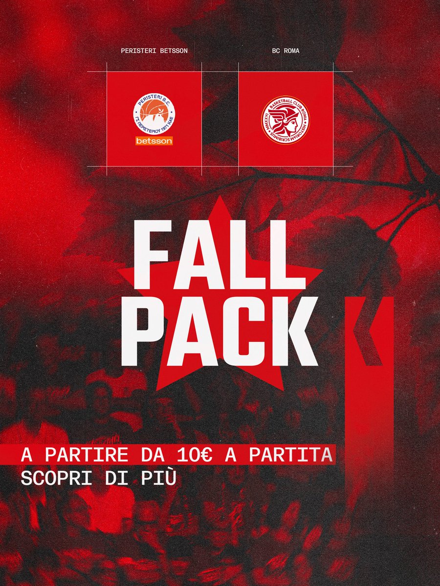 PallVarese's tweet photo. 𝑭𝑨𝑳𝑳 𝑷𝑨𝑪𝑲 ✨

Online ora il pack comprensivo delle partite 🆚 Peristeri e BC Roma, vivi con noi le emozioni di BCL ed LBA a Masnago.
Non mancare 👊

#NoiSiamoVarese https://t.co/pg8F9Rj7UU