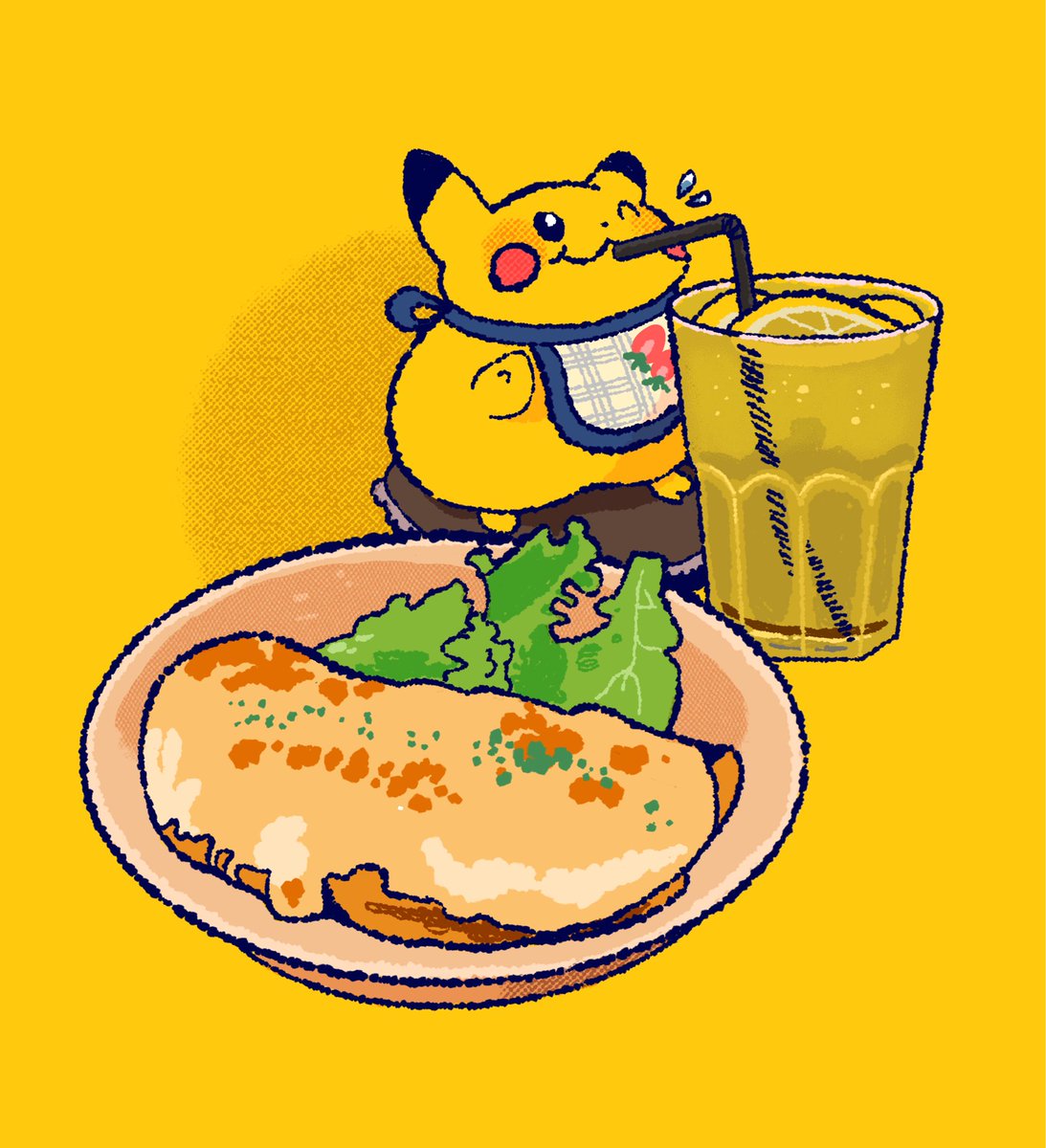 AgniStuff's tweet photo. Enjoy your meal! 🍳🍕🍹 https://t.co/VWirQzG9Ma