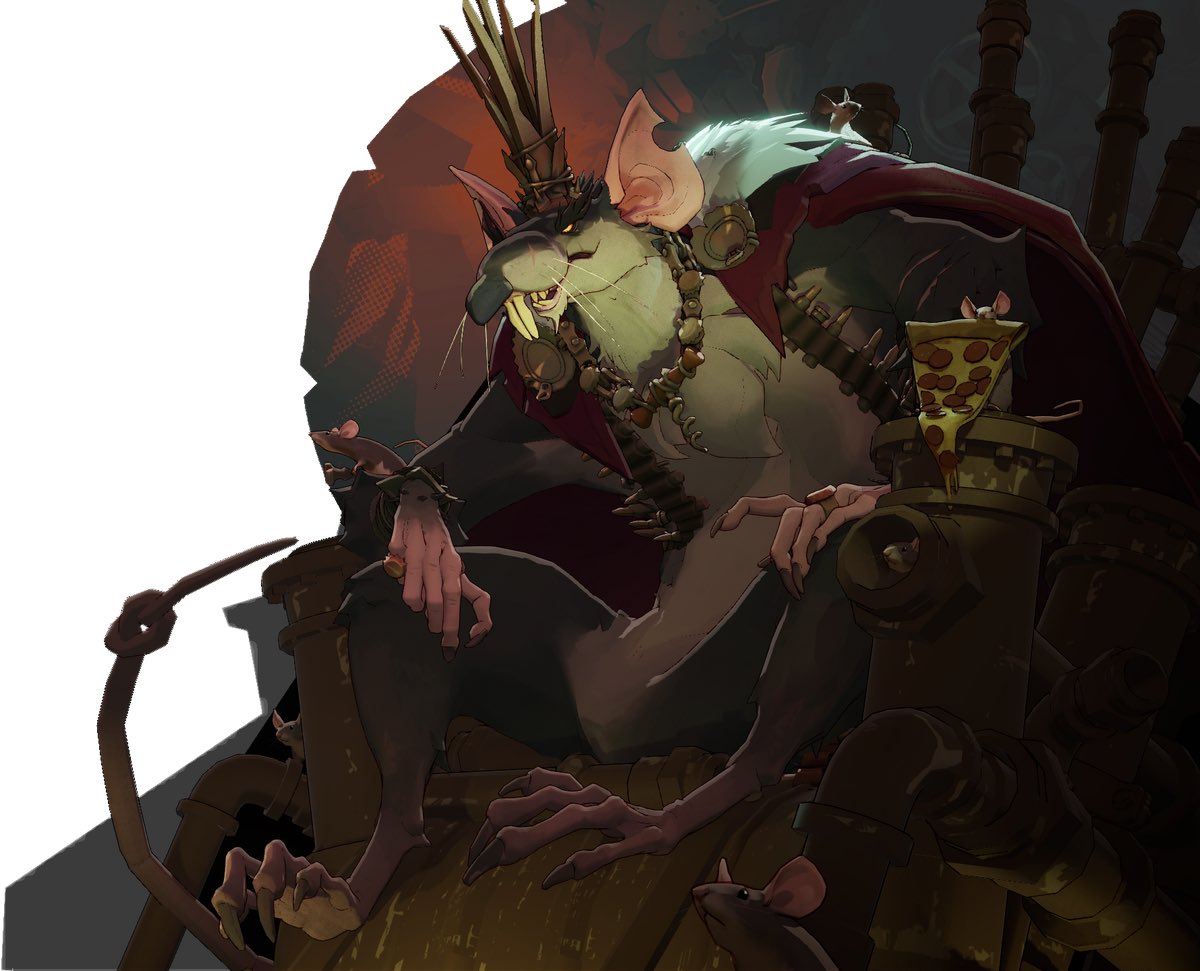 FenPolar's tweet photo. >Looks up Rat King’s lore
>He’s the king of the rats

I don’t know what I was expecting https://t.co/3Gv9a8UA6T