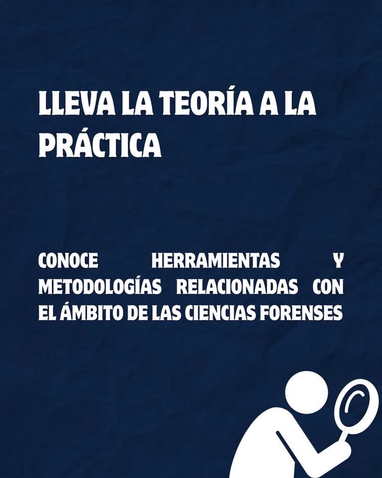 UNIVDEP's tweet photo. 🔎 ¡Conoce la Especialización en Ciencias Forenses!

Adéntrate en el estudio de las ciencias forenses y desarrolla conocimientos especializados para analizar, investigar y comprender la evidencia.🔬

✍🏻 Descubre más en: https://t.co/k8bkW66rGe

#UNIVDEP #UBS #CienciasForenses https://t.co/5hBDYBTtJ4