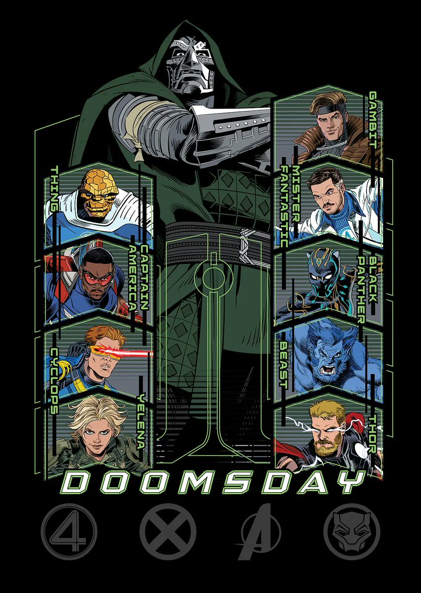 DoomArchive's tweet photo. New promo art for Avengers: Doomsday https://t.co/2su0MnweuC