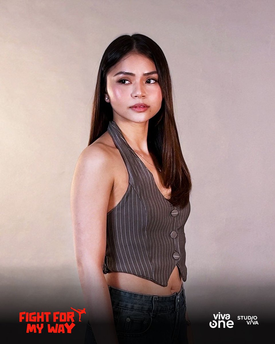 StudioVivaPH's tweet photo. Ang LOVING SOFT GIRL of the group! 😊

Aubrey Caraan takes on a new role as Sally in the Philippine Adaptation of FIGHT FOR MY WAY. 🥊

This November 20, only on Viva One.

#FightForMyWay
#FightForMyWayPH
#VivaOne https://t.co/ZKuIHvNgaZ